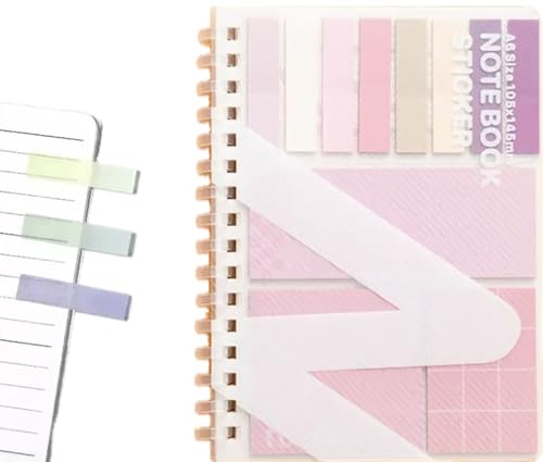 Amazon.co.jp: E&K726 ノートと付箋がセットになった! 付箋付きA6